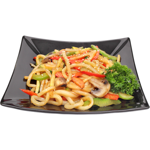 Udon Noodles With Vegetables